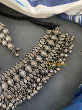 Black Statement High Neck Choker-S710